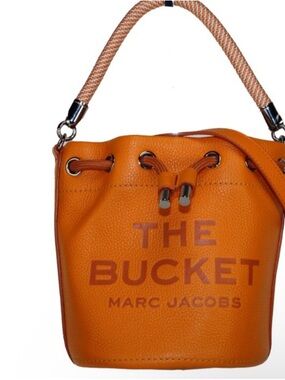 Marc Jacobs Mini Bucket Bag in Bright Orange